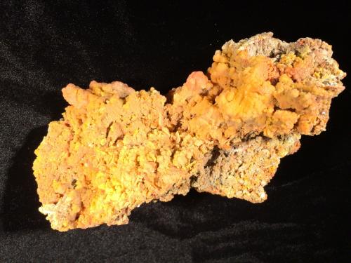 Mimetite<br />Chah Milleh Mine, Chah Milleh, Anarak District, Nain, Isfahan Province, Iran<br />157 mm X 80 mm X 67 mm<br /> (Author: Robert Seitz)