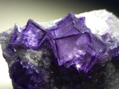 Fluorite<br />Yaogangxian Mine, Yizhang, Chenzhou Prefecture, Hunan Province, China<br />72 x 58 mm<br /> (Author: Sante Celiberti)