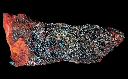 Goethita<br />Mina São Domingos, Corte do Pinto, Mértola, Distrito Beja, Baixo Alentejo, Alentejo, Portugal<br />8 x 3 cm.<br /> (Autor: Antonio P. López)