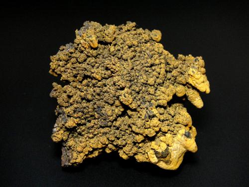 Goethita<br />Mina Trinidad, Cerros del Romeral y Pechón, Benalmádena-Mijas, Comarca Costa del Sol Occidental, Málaga, Andalucía, España<br />8 x 8 cm.<br /> (Autor: Antonio P. López)