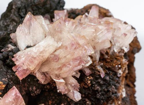 Adamite (variety manganoan)<br />Mina Ojuela, Mapimí, Municipio Mapimí, Durango, México<br />Specimen size: 10 × 8.2 × 5.7 cm / main crystal size: 1.5 × 1 cm<br /> (Author: Jordi Fabre)