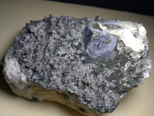 Galena<br />Muscadroxius-Genna Tres Montis Mine, Silius, Sud Sardegna Province, Sardinia/Sardegna, Italy<br />94 x 71 mm<br /> (Autor: Sante Celiberti)