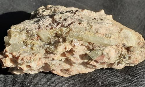 Beryl<br />Suess Quarry (Süß Quarry), Zschorlau, Schneeberg District, Erzgebirgskreis, Saxony/Sachsen, Germany<br />6 x 6 cm<br /> (Author: Volkmar Stingl)