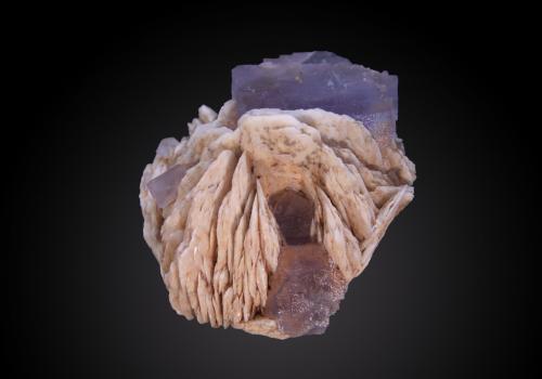 Fluorite<br />Berbes mining area, Berbes, Ribadesella, Comarca Oriente, Principality of Asturias (Asturias), Spain<br />92mm x 82mm x 67mm.<br /> (Author: Firmo Espinar)