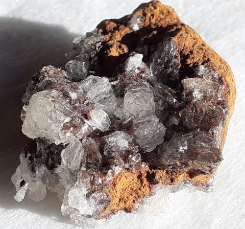 Hemimorphite<br />Ojuela Mine, Mapimí, Municipio Mapimí, Durango, Mexico<br />4 x 3 cm<br /> (Author: Volkmar Stingl)