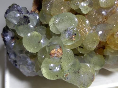 Smithsonite<br />Mina Tsumeb, Tsumeb, Región Otjikoto, Namibia<br />75 x 67 mm<br /> (Author: Sante Celiberti)