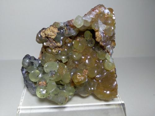 Smithsonite<br />Mina Tsumeb, Tsumeb, Región Otjikoto, Namibia<br />75 x 67 mm<br /> (Author: Sante Celiberti)