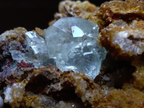 Fluorite<br />Santa Lucia Mine, Fluminimaggiore, Sud Sardegna Province, Sardinia/Sardegna, Italy<br />63 x 60 mm<br /> (Author: Sante Celiberti)
