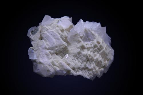 Dolomite and Calcite<br />Stan Trg (Stari Trg) Mine, Trepča Complex, Trepča Valley, Kosovska Mitrovica, Kosovska Mitrovica District, Kosovo<br />74mm x 53mm x 34mm<br /> (Author: Firmo Espinar)