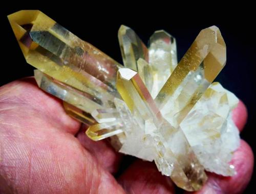 Cuarzo (variedad cristal de roca)<br />Corinto, Curvelo, Minas Gerais, Brasil<br />7 x 5 cm. Cristal principal 5,5 cm.<br /> (Autor: javier ruiz martin)