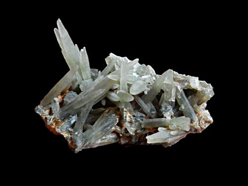 Quartz (variety prase)<br />Mega Horio, Serifos Island, Cyclade Islands, Kykládes Prefecture, Aegean Islands Department (Aiyaíon), Greece<br />80 mm x 40 mm x 40 mm<br /> (Author: Dany Mabillard)