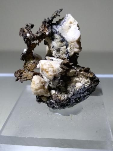 Silver, Acanthite<br />Mina Masaloni, San Vito, Provincia Sud Sardegna, Cerdeña/Sardegna, Italia<br />30 x 25 mm<br /> (Author: Sante Celiberti)