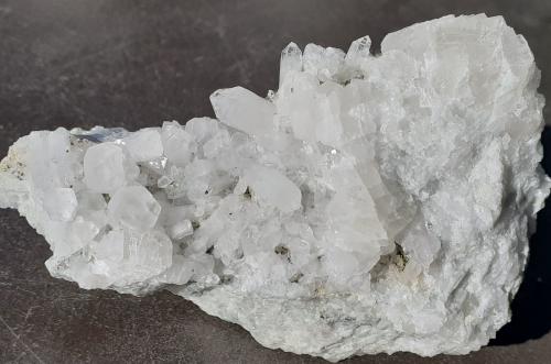 Calcite, Quartz, Pyrite<br />Caidun #2 tunnel (construction site), Jianyang, Nanping Prefecture, Fujian Province, China<br /><br /> (Author: Volkmar Stingl)