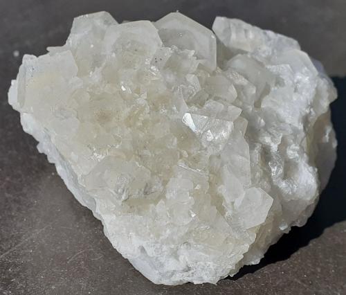Calcite<br />Baimashan tunnel (construction site), Qianbaxia, Wuyishan, Nanping Prefecture, Fujian Province, China<br />6 x 5 cm<br /> (Author: Volkmar Stingl)