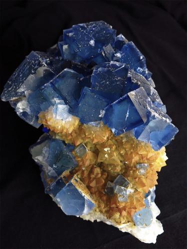 Fluorite, Quartz<br />Moritz II Mine, Sewen, Thann-Guebwiller, Haut-Rhin, Grand Est, France<br />26 X 18 X 18 cm<br /> (Author: Jean Suffert)