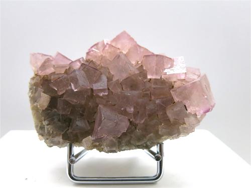 Fluorite<br />Limestone Quarry, Spielmann Domain, Bergheim, Colmar-Ribeauvillé, Collectivité Européenne d'Alsace, Grand Est, France<br />10 x 6 cm<br /> (Author: Jean Suffert)