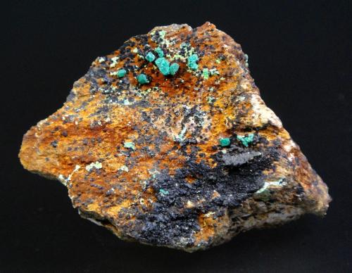 Euchroíta<br />Svätoduná, Ľubietová (Libethen), Banská Bystrica, Eslovaquia<br />6 x 4 cm.<br /> (Autor: Antonio P. López)
