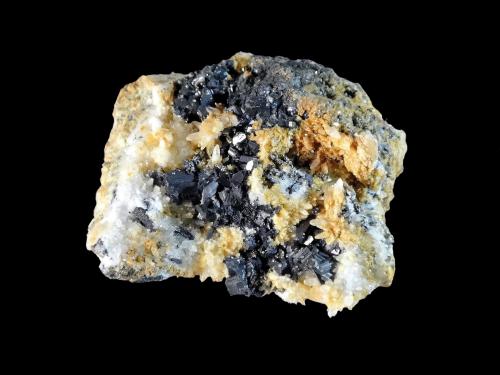Enargita, Pirita, Cuarzo<br />Butte, Distrito Butte, Condado Silver Bow, Montana, USA<br />6 x 5 cm.<br /> (Autor: Antonio P. López)