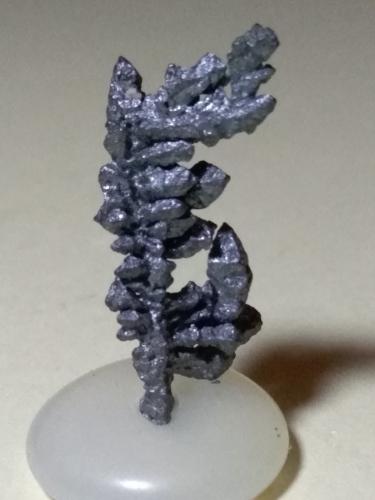 Acanthite<br />Imiter Mine, Jebel Saghro, Imiter District, Tinghir Province, Drâa-Tafilalet Region, Morocco<br />28 x 13 mm<br /> (Author: Sante Celiberti)