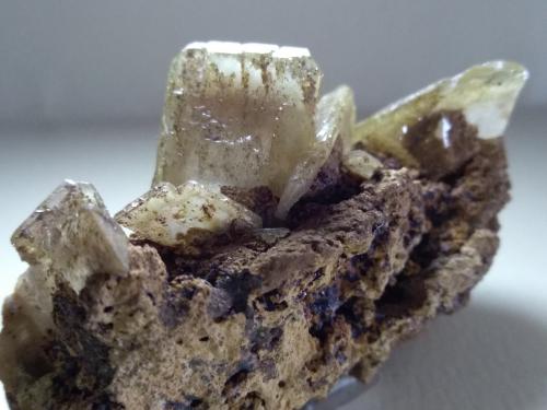 Baryte<br />Monte Onixeddu Mine, Gonnesa, Sud Sardegna Province, Sardinia/Sardegna, Italy<br />55 x 35 mm<br /> (Author: Sante Celiberti)