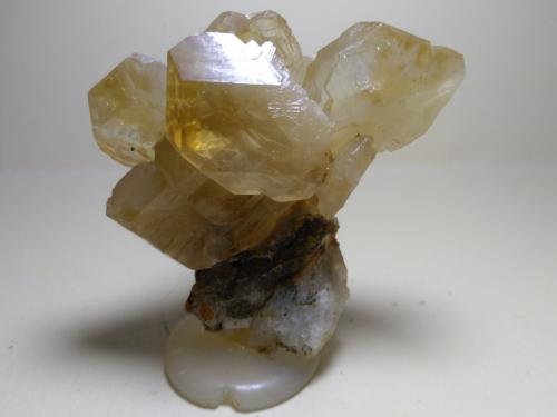 Baryte<br />Mina Muscadroxius-Genna Tres Montis, Silius, Provincia Sud Sardegna, Cerdeña/Sardegna, Italia<br />50 x 45 mm<br /> (Author: Sante Celiberti)