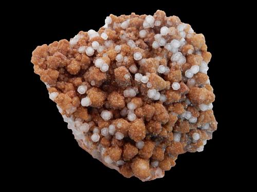 Calcite and Dolomite<br />Banská tiavnica (Schemnitz), Banská tiavnica District, Banská Bystrica Region, Slovak Republic<br />56 mm x 50 mm x 27 mm<br /> (Author: Dany Mabillard)