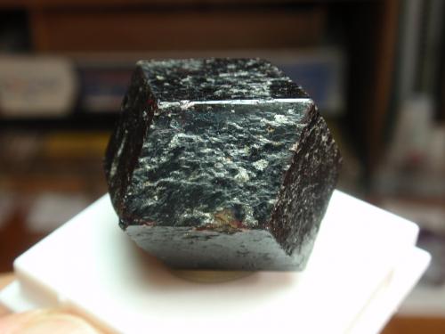 Almandino (Grupo Granate)<br />River Valley Garnet Mine, Dana Township, Sudbury District, Ontario, Canada<br />25x25 mm<br /> (Autor: Ignacio)