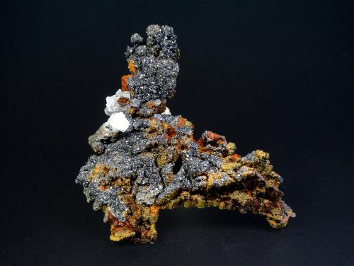 Descloizita<br />Mina da Preguiça, Sobral da Adiça, Moura, Distrito Beja, Baixo Alentejo, Alentejo, Portugal<br />6 x 6 cm<br /> (Autor: Antonio P. López)