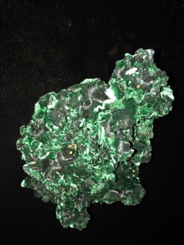 Malachite<br />Katanga Copper Crescent, Katanga (Shaba), Democratic Republic of the Congo (Zaire)<br />133 mm x 108 mm x 75 mm<br /> (Author: Robert Seitz)