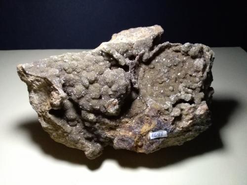 Smithsonite<br />Mina Monteponi, Iglesias, Provincia Sud Sardegna, Cerdeña/Sardegna, Italia<br />16,5 x 12 cm<br /> (Author: Sante Celiberti)