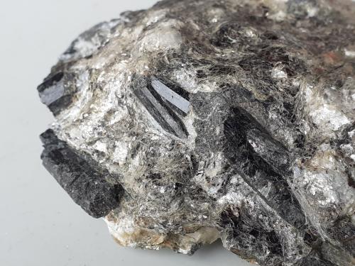 Schorl (Tourmaline Group)<br />Kraspes Lake, Kühtai, Sellrain Valley/Sellraintal, Innsbruck-Land District, North Tyrol, Tyrol/Tirol, Austria<br />9,5 x 7 cm<br /> (Author: Volkmar Stingl)