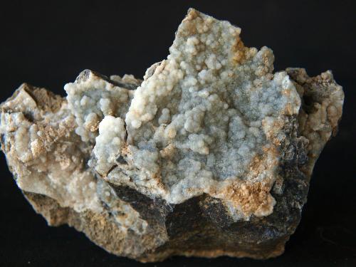 Clinoptilolita<br />Volcán Cabezo Negro de Zeneta, Murcia, Comarca Huerta de Murcia, Región de Murcia (Murcia), España<br />8.5 x 6.5 cm<br /> (Autor: Pedro Antonio)