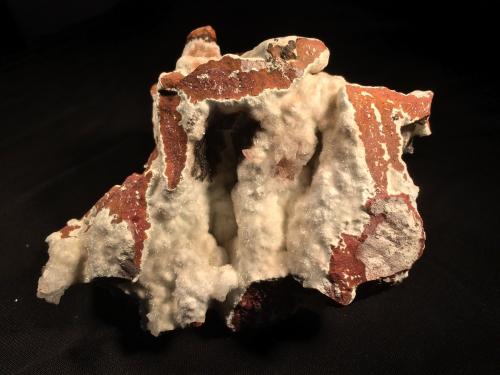 Hydrozincite<br />Ojuela Mine, Mapimí, Municipio Mapimí, Durango, Mexico<br />110 mm X 110 mm X 95 mm<br /> (Author: Robert Seitz)