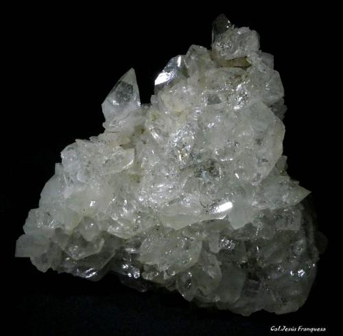 Datolita.<br />Mina Nikolaevski, Dalnegorsk, Distrito urbano Dalnegorsk, Primorsky Krai, Far-Eastern Region, Rusia<br />107x105 mm.<br /> (Autor: Jesus Franquesa Baucells)