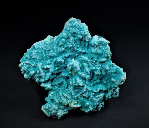 Chrysocolla<br />Mexico<br />58 mm x 52 mm x 32 mm<br /> (Author: Don Lum)