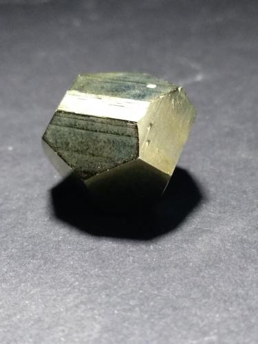 Pyrite<br />Ambas Aguas (Ambasaguas), Muro de Aguas, Comarca Arnedo, La Rioja, España<br />23 x 22 mm<br /> (Author: Sante Celiberti)