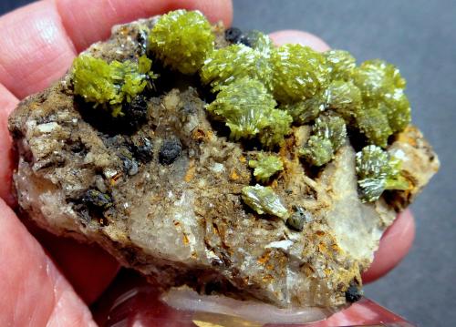 Piromorfita<br />San Andrés Mine, Espiel, Comarca Valle del Guadiato, Córdoba, Andalusia, Spain<br />8 x 6 cm.<br /> (Autor: javier ruiz martin)