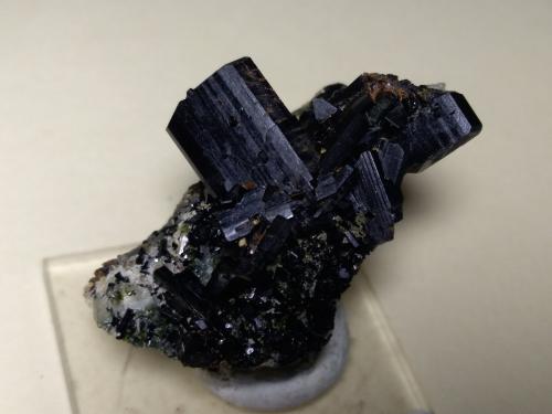 Babingtonite<br />Cantera Hongquizhen, Meigu, Prefectura autónoma Liangshan, Provincia Sichuan, China<br />33 x 28 mm<br /> (Author: Sante Celiberti)