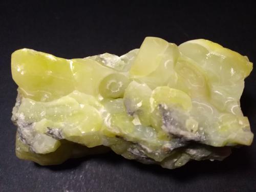 Smithsonite<br />Mina Masua, Masua, Iglesias, Provincia Sud Sardegna, Cerdeña/Sardegna, Italia<br />94 x 48 mm<br /> (Author: Sante Celiberti)