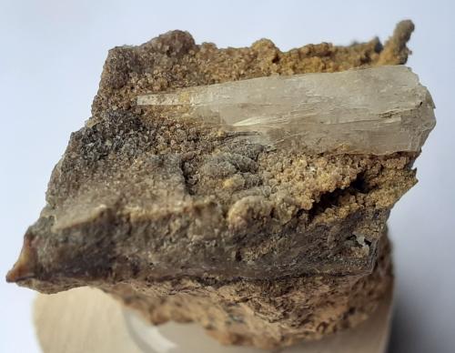 Aragonite<br />Magnesite deposit, Bürglkopf, Hochfilzen, Kitzbühel District, North Tyrol, Tyrol/Tirol, Austria<br />3,5 x 2 cm<br /> (Author: Volkmar Stingl)