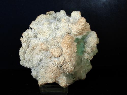 Fluorita y Cuarzo<br />China<br />13 x 11 cm<br /> (Autor: Pedro Antonio)