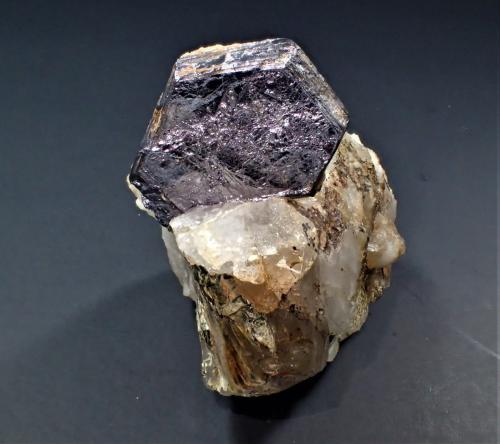 Molybdenite<br />Tae Hwa Mine, Neungam-ri, Angseong-myeon, Chungju, Chungcheongbukdo, South Korea<br />68 mm x 49 mm x 39 mm<br /> (Author: Don Lum)