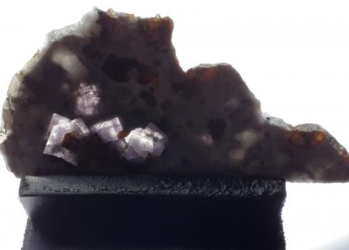 Fluorite, Sphalerite<br />Lead mines, Obernberg am Brenner, Innsbruck-Land District, Tyrol/Tirol, Austria<br />10,5 x 5,5 cm<br /> (Author: Volkmar Stingl)