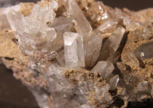 Celestine<br />Minerama II claim, Puente Tablas, Jaén city, Jaén, Comarca Metropolitana de Jaén, Andalusia, Spain<br />9mm height<br /> (Author: Firmo Espinar)