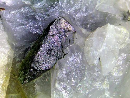 Arsenopirita<br />Concesión La Parrilla, Santa Amalia, Don Benito-Almoharín, Comarca Vegas Altas, Cáceres, Extremadura, España<br />Cristal de 7 mm.<br /> (Autor: Antonio P. López)