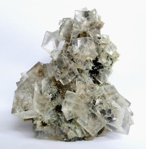 Fluorite<br />Nikolaevski Mine, Dalnegorsk, Dalnegorsk Urban District, Primorsky Krai, Far-Eastern Region, Russia<br />Specimen size 9 x 8 cm, largest crystal 2 cm<br /> (Author: Tobi)