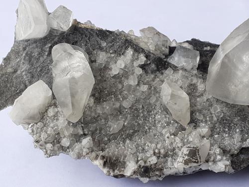 Calcite<br />Stilfserjoch, Autonomous Province South Tyrol, Trentino-Alto Adige (Trentino-Südtirol), Italy<br />12 x 6 cm<br /> (Author: Volkmar Stingl)