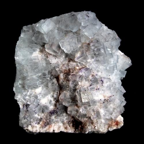 Fluorite<br />Mina Clara, Valle Rankach, Oberwolfach, Wolfach, Selva Negra, Baden-Württemberg, Alemania<br />Specimen size 16 x 15 cm, largest crystals 16-18 mm<br /> (Author: Tobi)