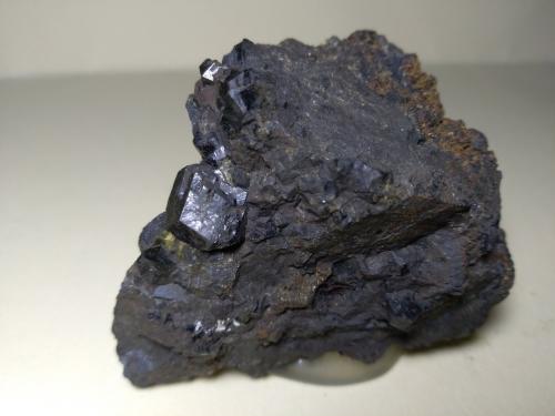 Andradite<br />Mina Perda Niedda, Domusnovas, Provincia Sud Sardegna, Cerdeña/Sardegna, Italia<br />58 x 45 mm<br /> (Author: Sante Celiberti)