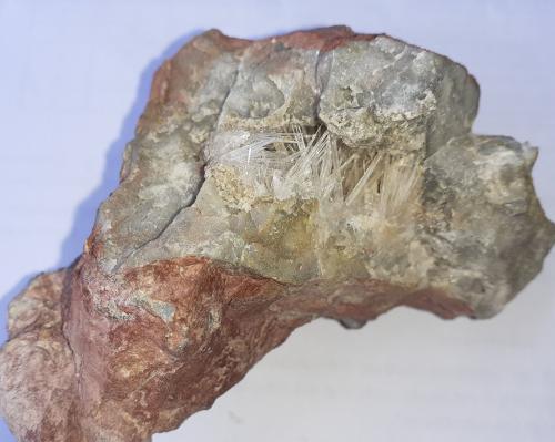 Aragonite<br />Hörndlinger Graben, Hochfilzen, Kitzbühel District, North Tyrol, Tyrol/Tirol, Austria<br />8 x 7 cm<br /> (Author: Volkmar Stingl)